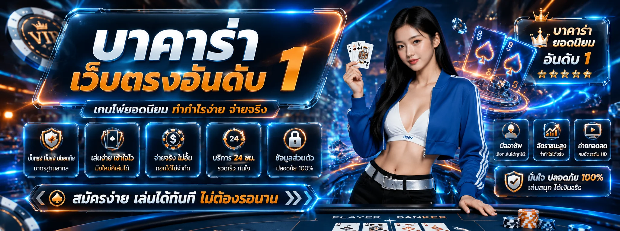BUFFXBET คาสิโนออนไลน์ บาคาร่าสด ดีลเลอร์จริง
